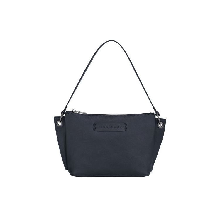 Longchamp Pouch Leren Heuptas Blauw | 650248-JIS