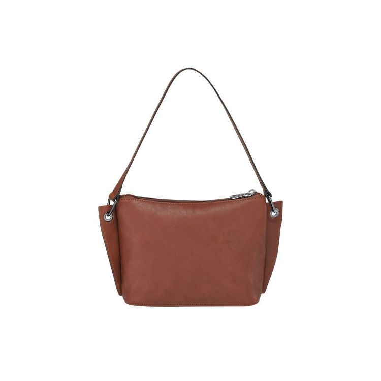 Longchamp Pouch Leren Heuptas Bruin | 483059-WLB