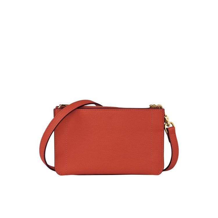 Longchamp Pouch Marmelade Leren Mini Tassen Oranje | 730214-RNB