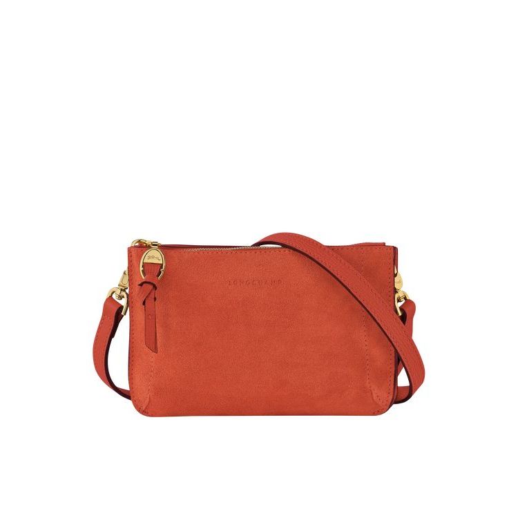 Longchamp Pouch Marmelade Leren Mini Tassen Oranje | 730214-RNB