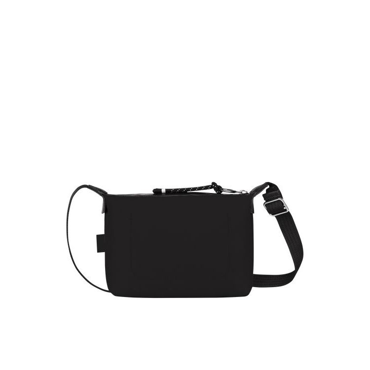 Longchamp Pouch Recycled canvas Mini Tassen Zwart | 217569-TYJ