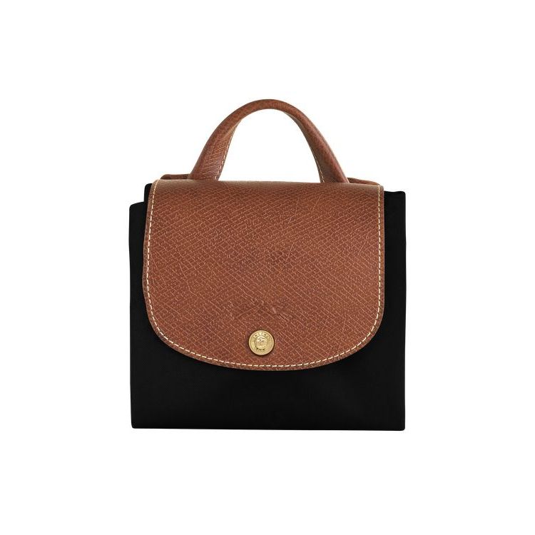 Longchamp Recycled canvas Rugzak Zwart | 751349-XFD