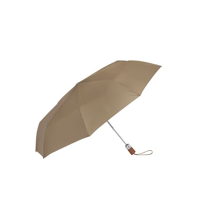 Longchamp Retractable Desert Other Umbrellas Khaki | 387961-NXE