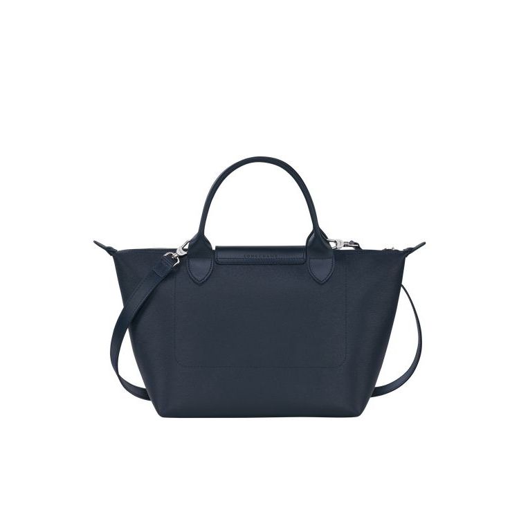 Longchamp S Canvas Handtas Donkerblauw | 908352-RWS