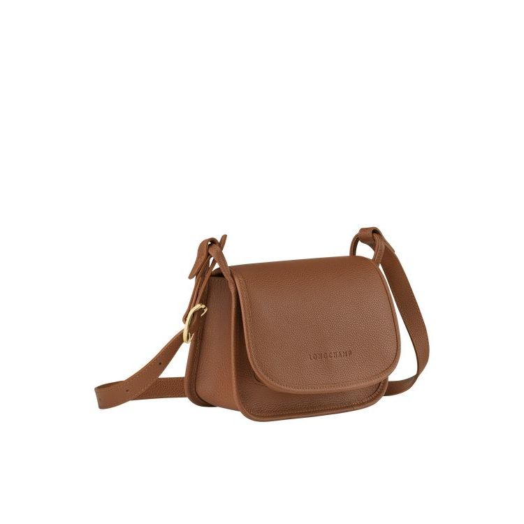 Longchamp S Caramel Leren Mini Tassen Bruin | 547038-VAU