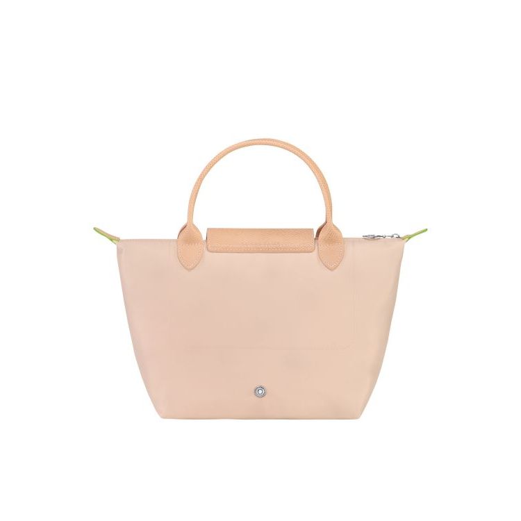 Longchamp S Flowers Recycled canvas Handtas Lichtroze | 219364-RWK