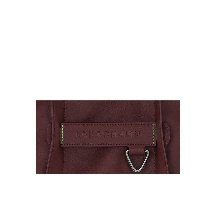 Longchamp S Leren Handtas Rood | 863524-UZF