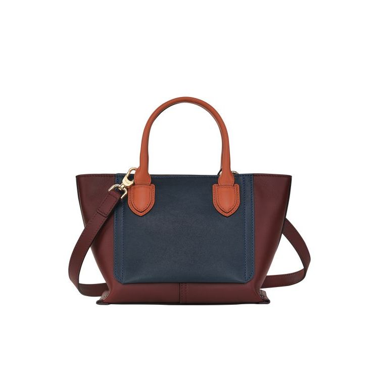 Longchamp S Leren Handtas Rood | 869453-VZW