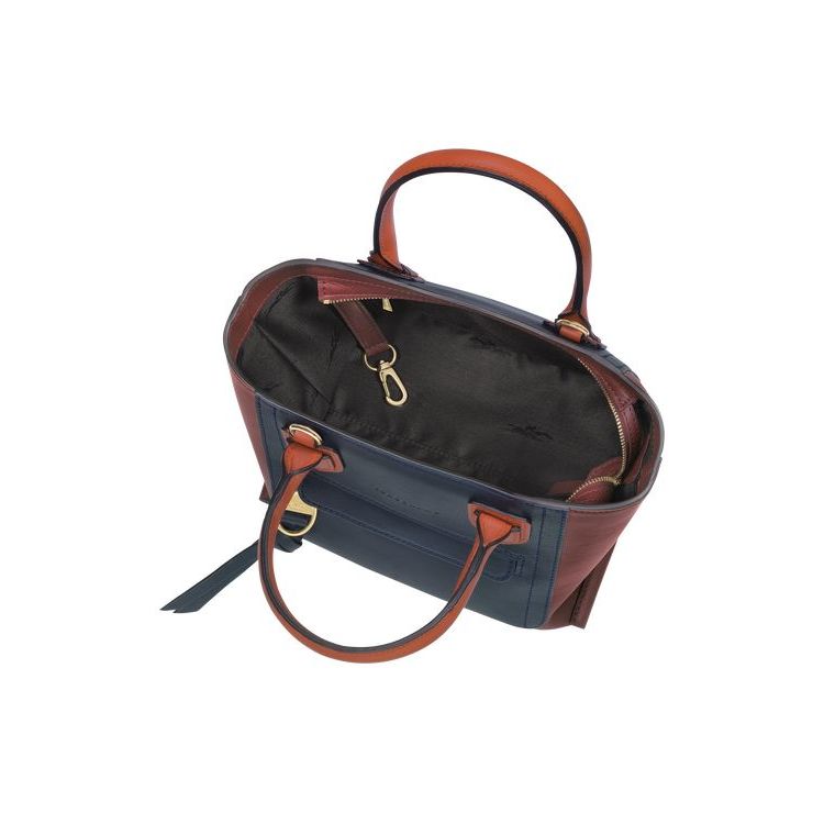 Longchamp S Leren Handtas Rood | 869453-VZW