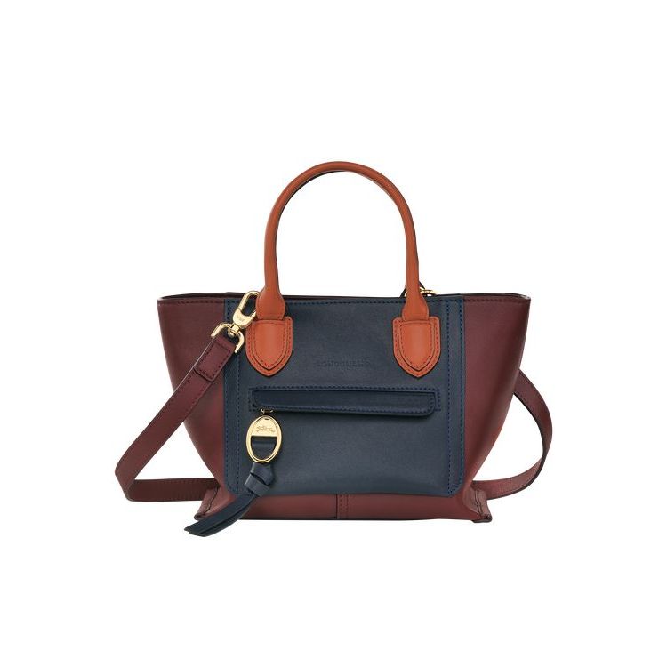 Longchamp S Leren Handtas Rood | 869453-VZW