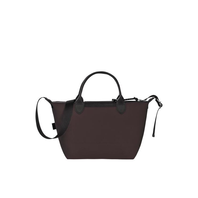 Longchamp S Recycled canvas Handtas Bordeaux | 085124-IHT