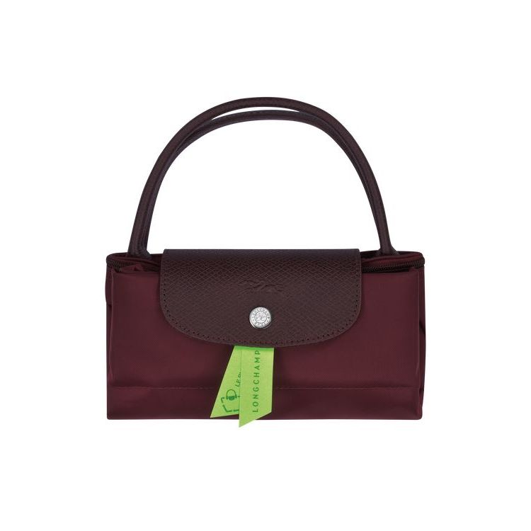 Longchamp S Recycled canvas Handtas Bordeaux | 235796-YBF