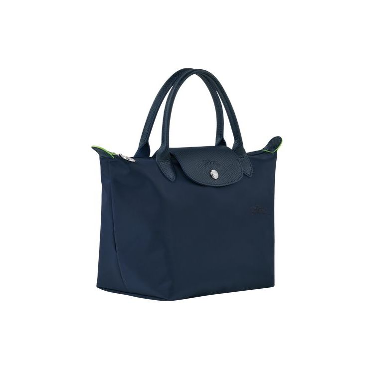 Longchamp S Recycled canvas Handtas Donkerblauw | 048127-HJB