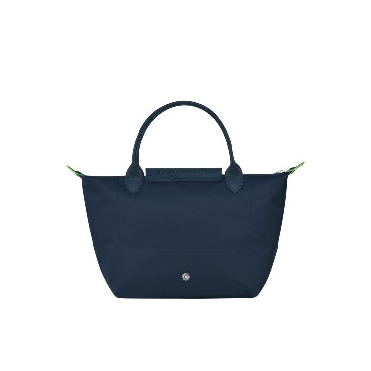 Longchamp S Recycled canvas Handtas Donkerblauw | 048127-HJB