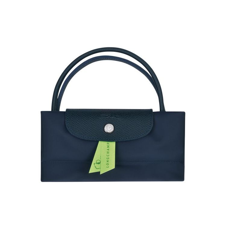 Longchamp S Recycled canvas Handtas Donkerblauw | 048127-HJB