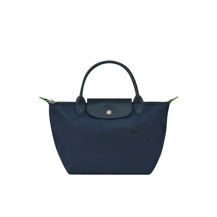 Longchamp S Recycled canvas Handtas Donkerblauw | 048127-HJB