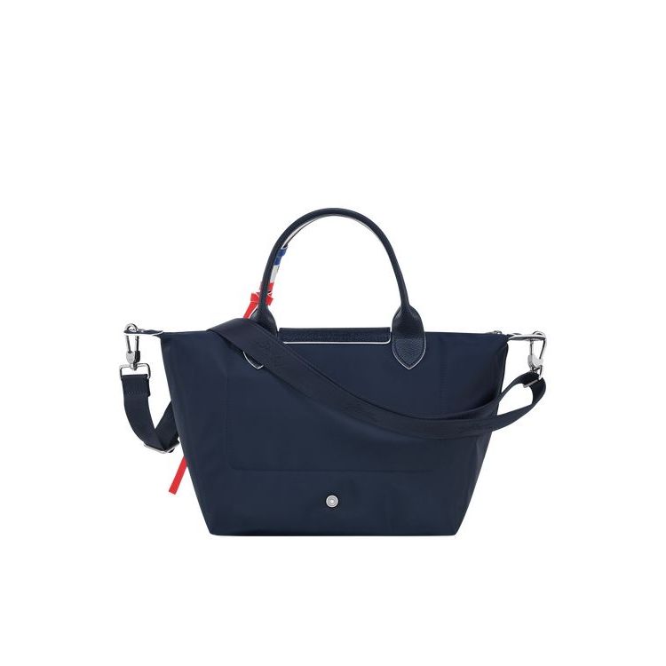 Longchamp S Recycled canvas Handtas Donkerblauw | 592641-LHR