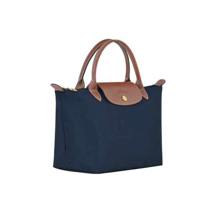 Longchamp S Recycled canvas Handtas Donkerblauw | 624130-BEJ