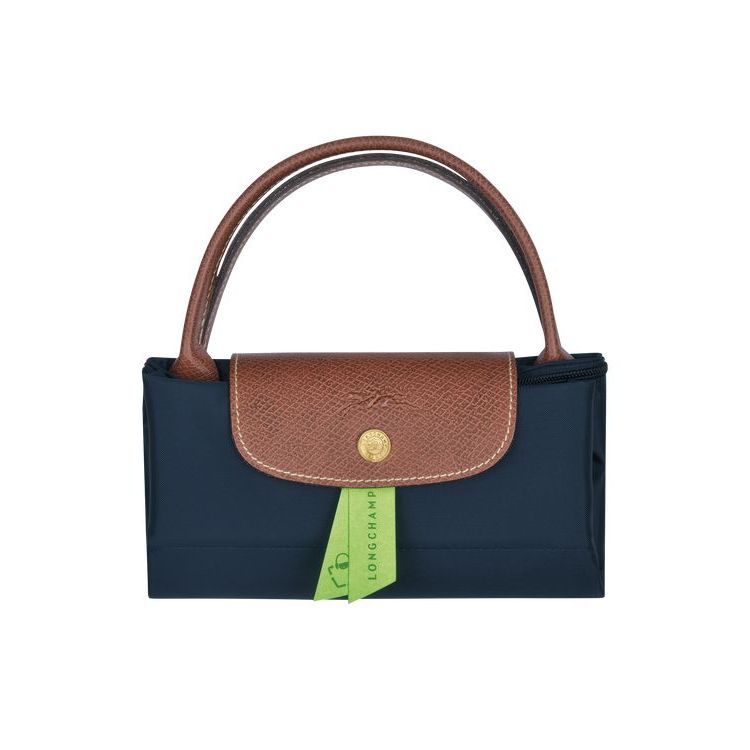 Longchamp S Recycled canvas Handtas Donkerblauw | 624130-BEJ