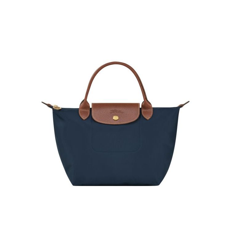 Longchamp S Recycled canvas Handtas Donkerblauw | 624130-BEJ