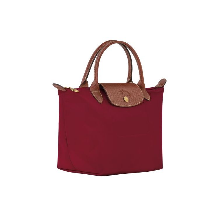 Longchamp S Recycled canvas Handtas Rood | 958137-IHF