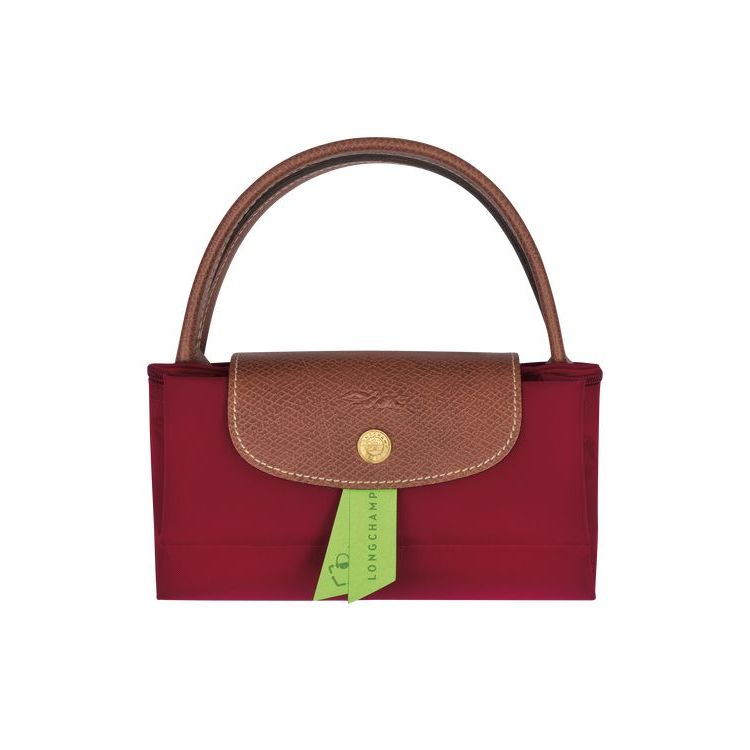 Longchamp S Recycled canvas Handtas Rood | 958137-IHF