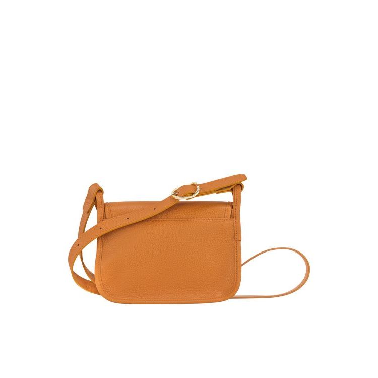 Longchamp S Saffron Leren Crossbodytassen Oranje | 136874-EAN