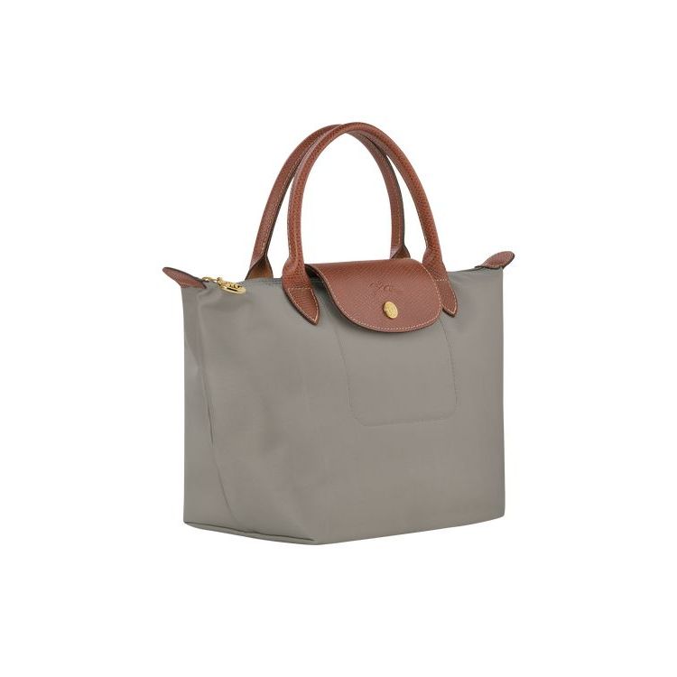 Longchamp S Turtledove Recycled canvas Handtas Grijs | 389742-CWE