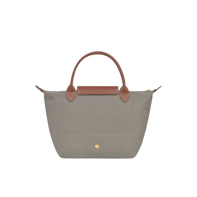 Longchamp S Turtledove Recycled canvas Handtas Grijs | 389742-CWE