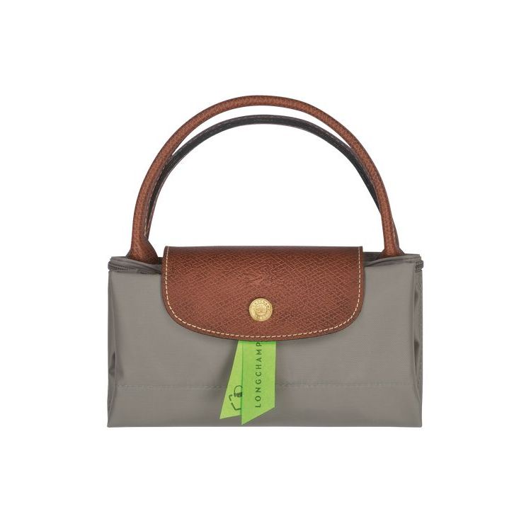 Longchamp S Turtledove Recycled canvas Handtas Grijs | 389742-CWE