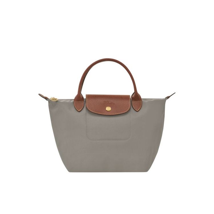 Longchamp S Turtledove Recycled canvas Handtas Grijs | 389742-CWE