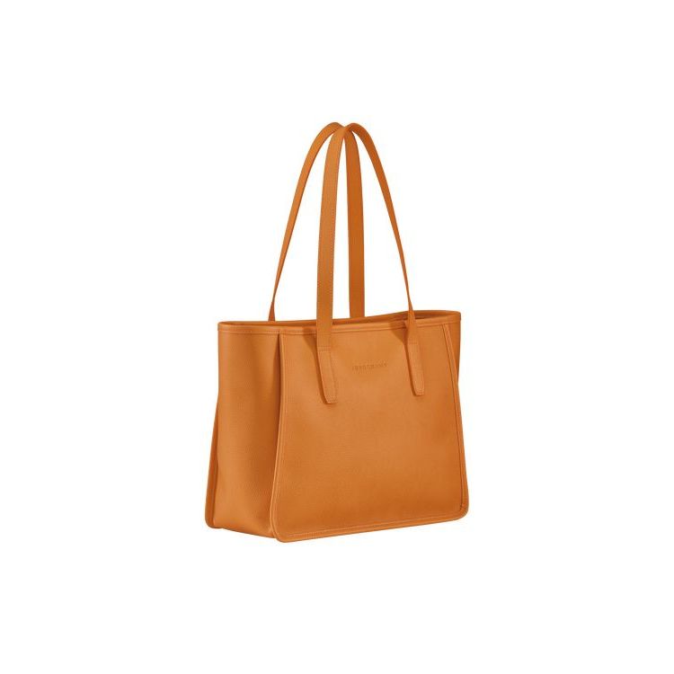 Longchamp Saffron Leren Schoudertassen Oranje | 095173-CHI