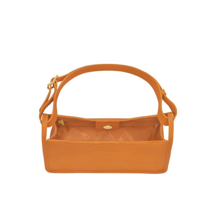 Longchamp Saffron Leren Schoudertassen Oranje | 937405-AJT