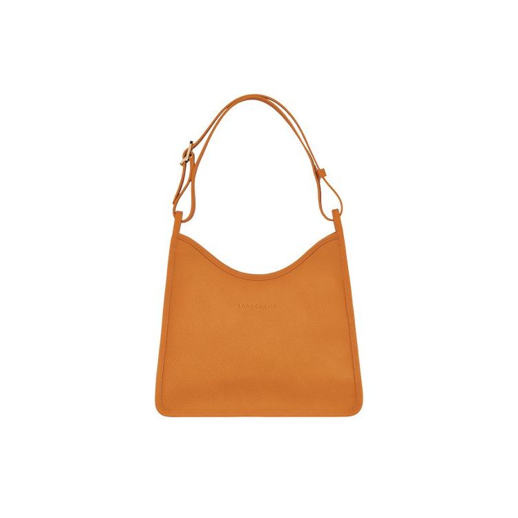 Longchamp Saffron Leren Schoudertassen Oranje | 937405-AJT