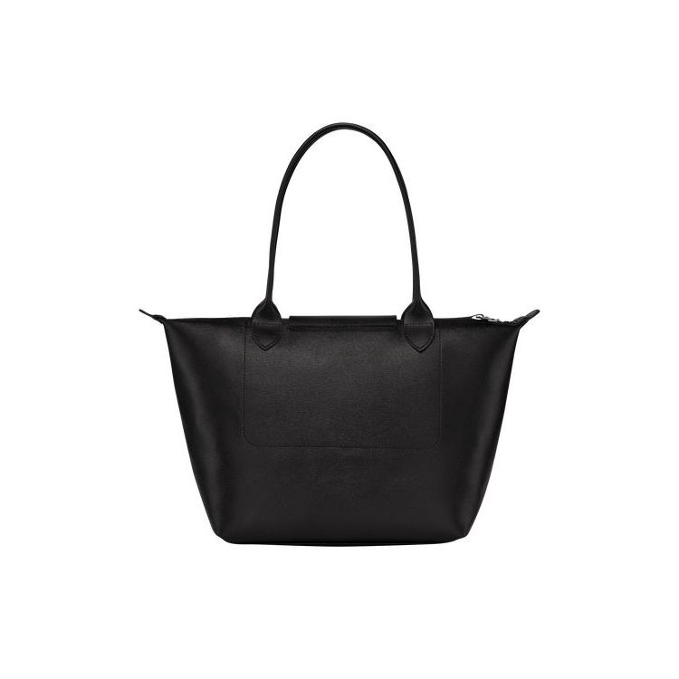 Longchamp Shopping S Canvas Schoudertassen Zwart | 249318-KHA