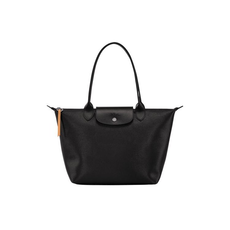 Longchamp Shopping S Canvas Schoudertassen Zwart | 249318-KHA