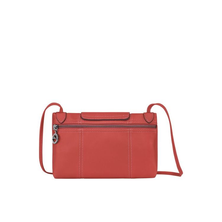 Longchamp Terracotta Leren Crossbodytassen Oranje | 096435-XDC