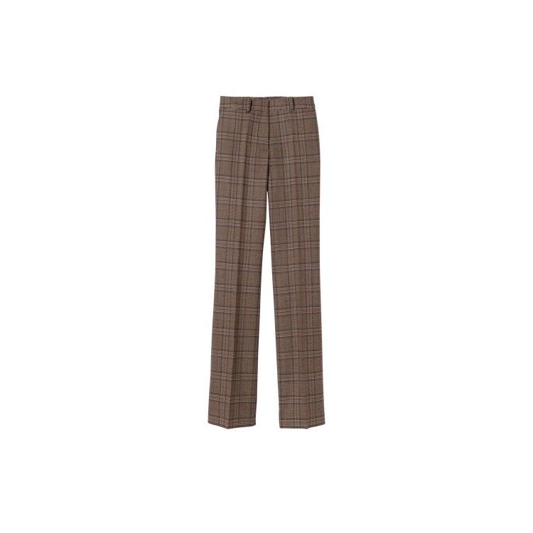 Longchamp Trousers Wol Broek Bruin | 190786-LRY