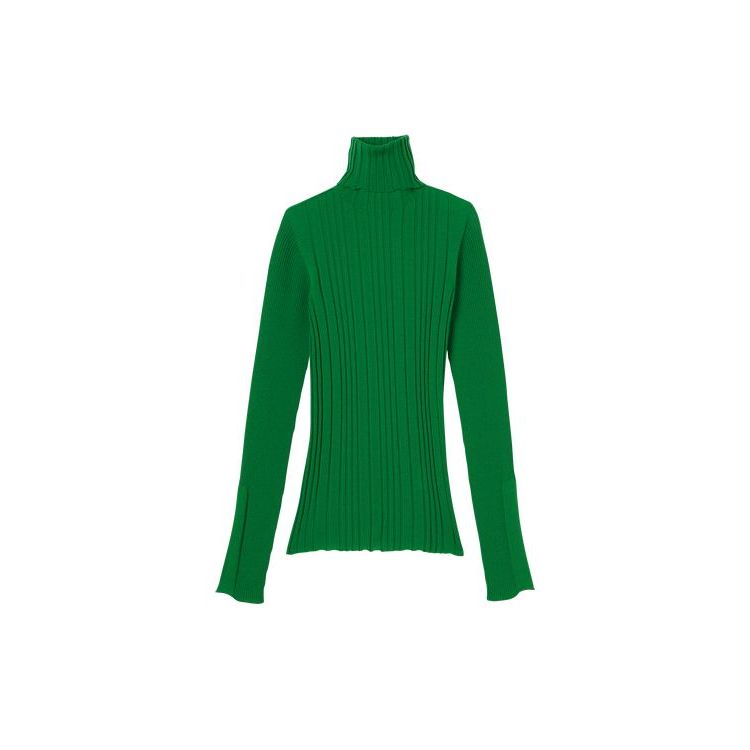 Longchamp Trui Wol Blouse Groen | 984732-OUX