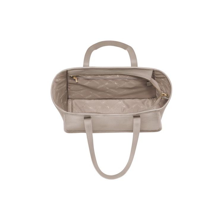 Longchamp Turtledove Leren Schoudertassen Grijs | 357904-OIU