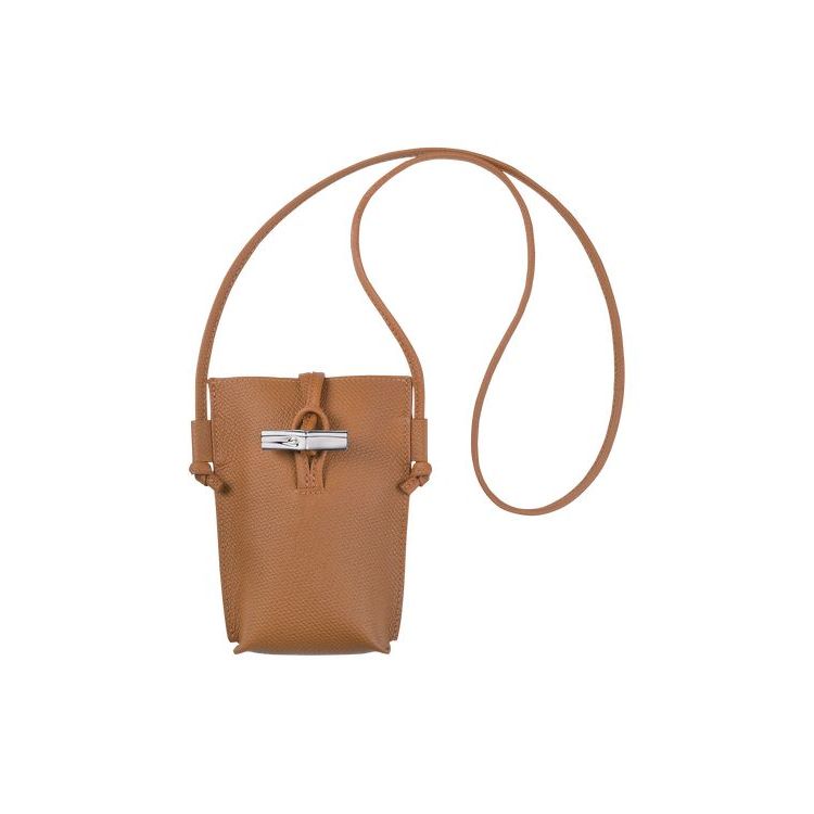 Longchamp With Kanten Leren Zak Beige | 937502-OJQ