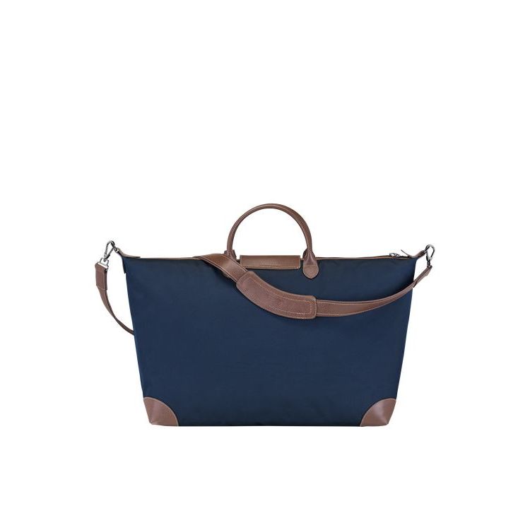 Longchamp Xl Canvas Reistas Blauw | 203578-IUL