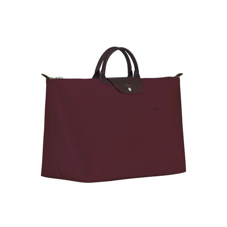 Longchamp Xl Recycled canvas Reistas Bordeaux | 039576-MGT