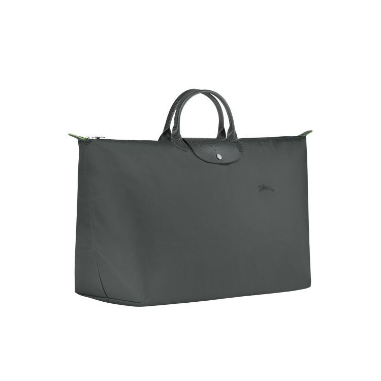 Longchamp Xl Recycled canvas Reistas Diepgrijs | 975168-FKT