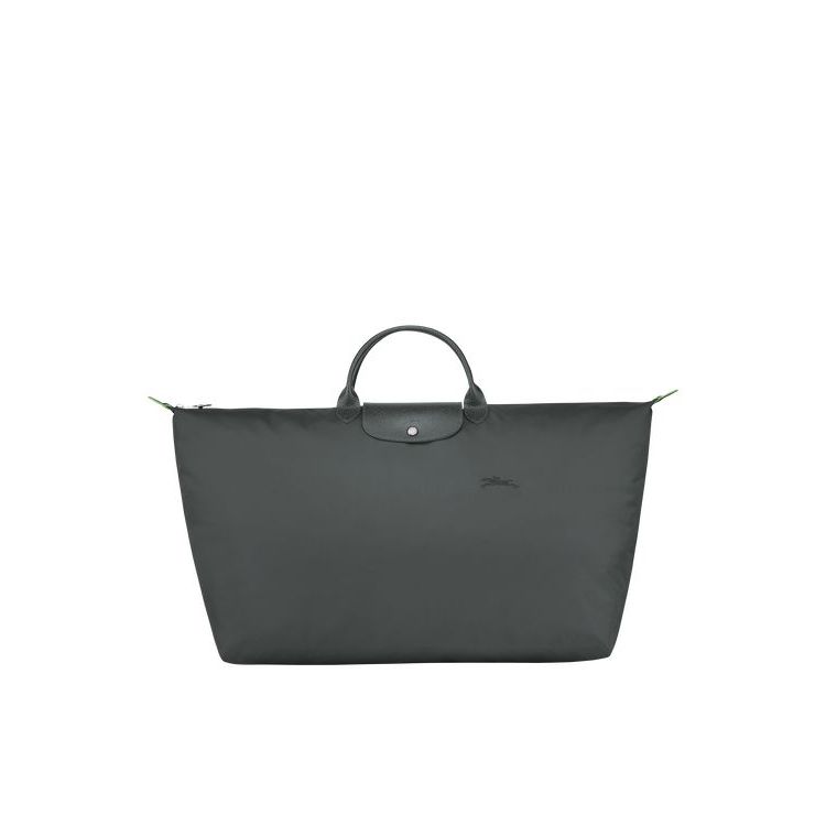 Longchamp Xl Recycled canvas Reistas Diepgrijs | 975168-FKT