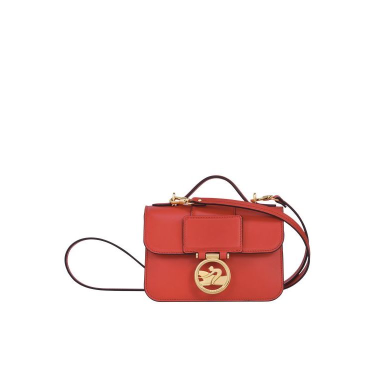 Longchamp Xs Leren Crossbodytassen Oranje | 485679-TNI