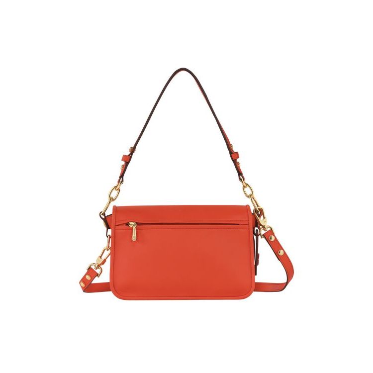 Longchamp Xs Leren Crossbodytassen Oranje | 973650-ATH