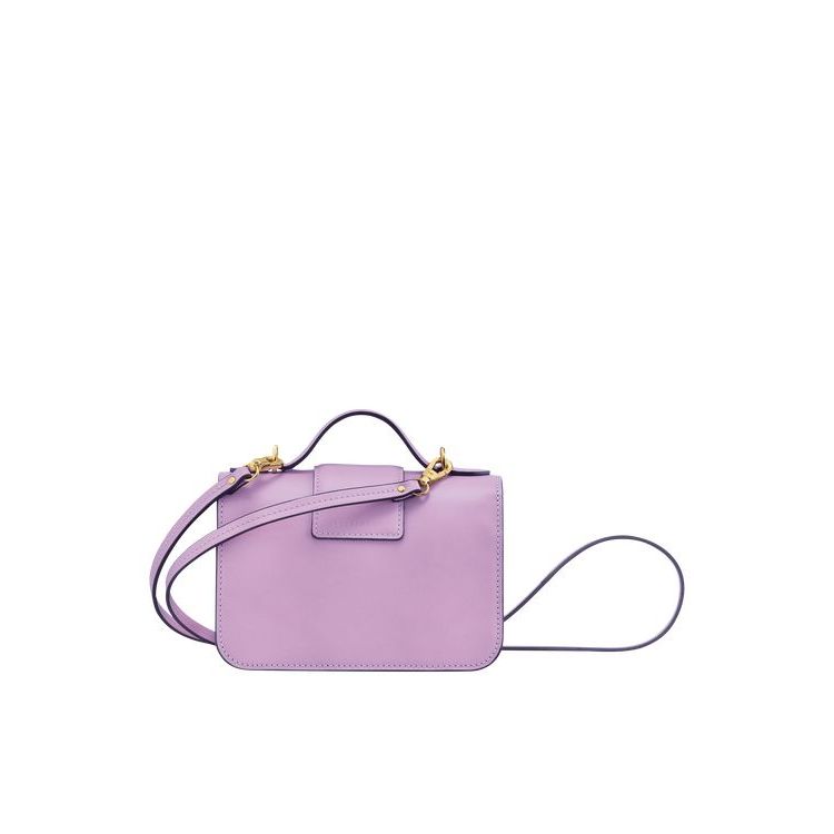 Longchamp Xs Leren Crossbodytassen Paars | 236519-FUJ