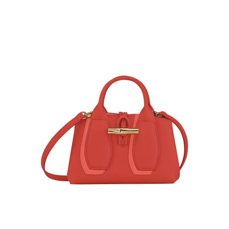 Longchamp Xs Leren Handtas Roze | 694312-YPU