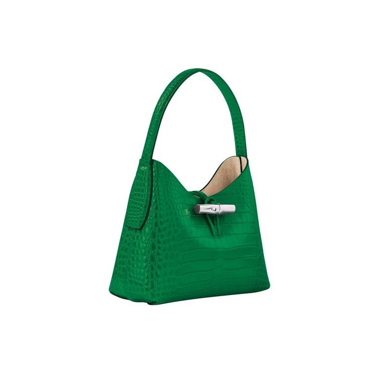 Longchamp Xs Leren Mini Tassen Groen | 716824-WXP